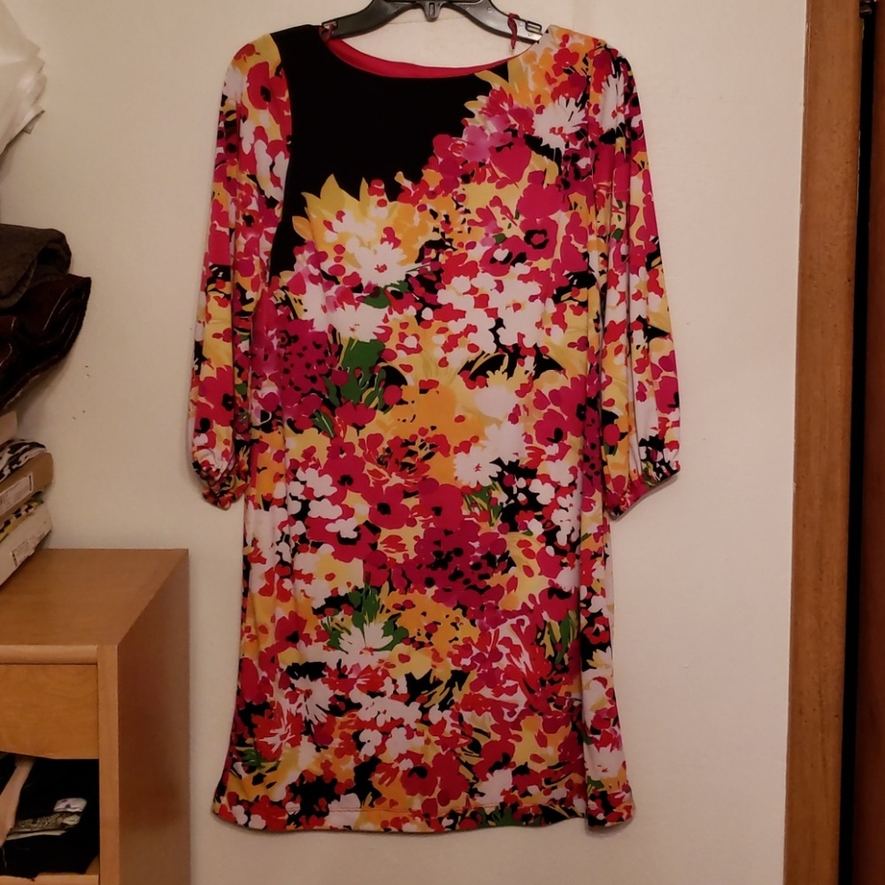 Floral print dress